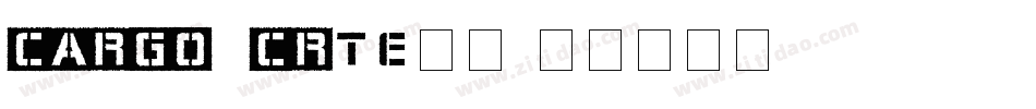 cargo crTE常规字体转换